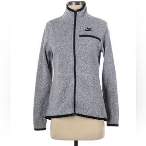NIKE TECH Fleece Full Zip Up Summit Jacket Women’s  Heather Gray Size Small